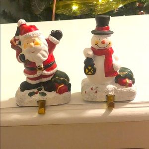 Very cute stocking hangers!